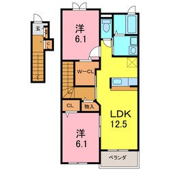 ルミエール岬の物件間取画像